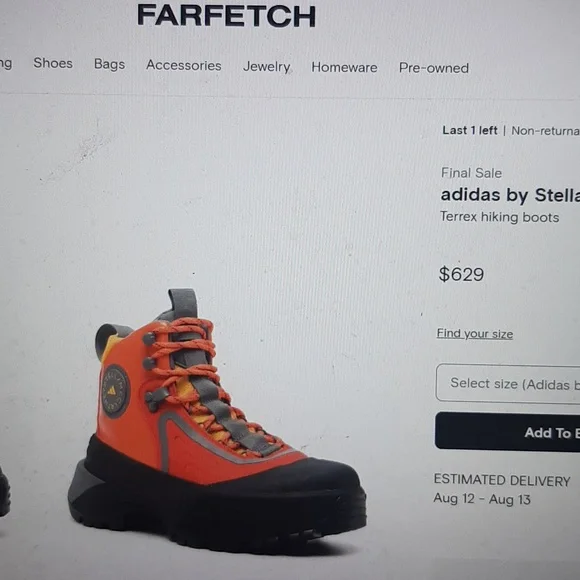 Adidas by stella mccartney - Picture 1 of 8